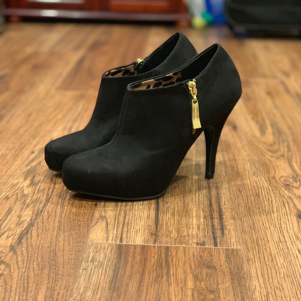Black booties